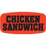 Chicken Sandwich Label