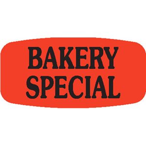 Bakery Special Label