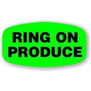 Ring on Produce Label