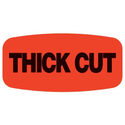 Thick Cut Label