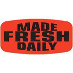 Made Fresh Daily Label