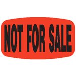 Not for Sale Label