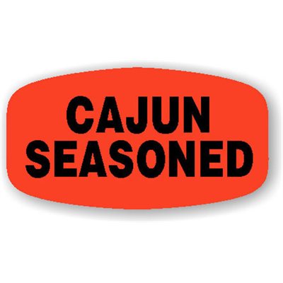 Cajun Seasoned Label
