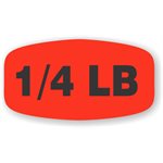 1 / 4 lb Label