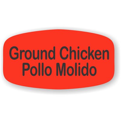 Ground Chicken - Pollo Molido Label