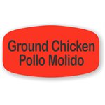 Ground Chicken - Pollo Molido Label