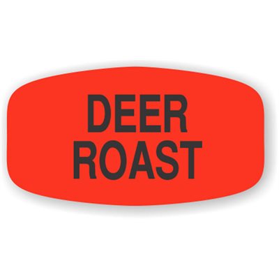 Deer Roast Label