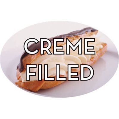 Crème Filled Label