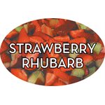 Strawberry Rhubarb Label