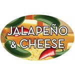Jalapeno & Cheese Label