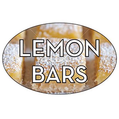 Lemon Bars Label