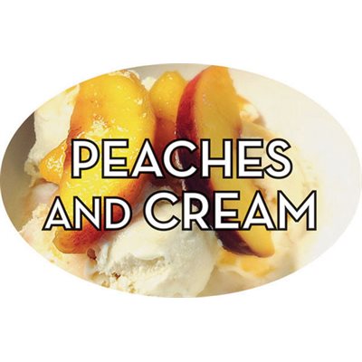 Peaches and Cream Label