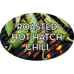 Roasted Hot Hatch Chili Label