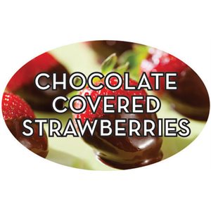 Chocolate Covered Strawberries Label