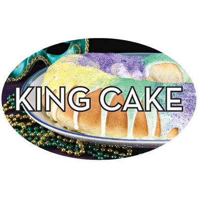 King Cake Label