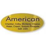American w / ing Label