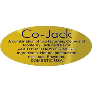 Co-Jack w / ing Label