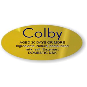Colby w / ing Label