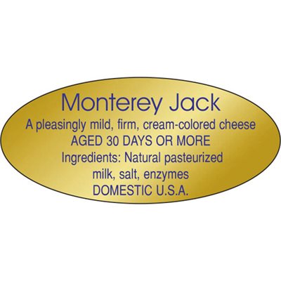 Monterey Jack Label