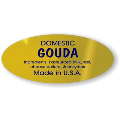 Gouda (Domestic) Label