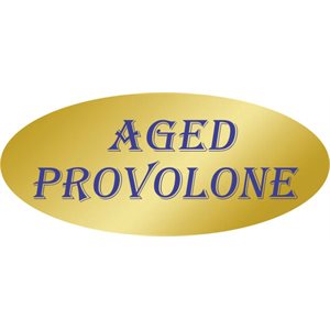 Aged Provolone Label