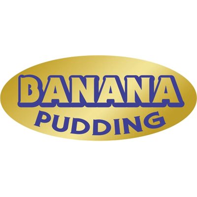 Banana Pudding Label