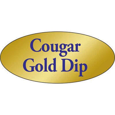Cougar Gold Dip Label