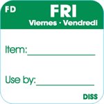 Fri Viemes VendRedi Label