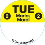 Tue 2 Martes / Mardi Label