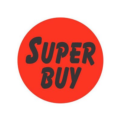 Super Buy Bullseye Label