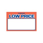 Sign Card 5.5 x 3.5 Everyday Low Price 