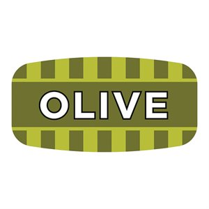 Olive Mini Flavor Label